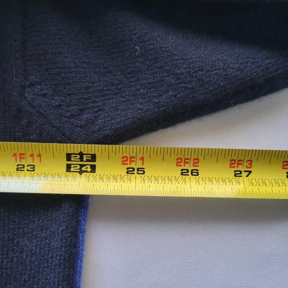 NWT – Clan Douglas Men’s Blue Checkerboard Crew Neck Cashmere Sweater (Size: XL) - Picture 2 of 14